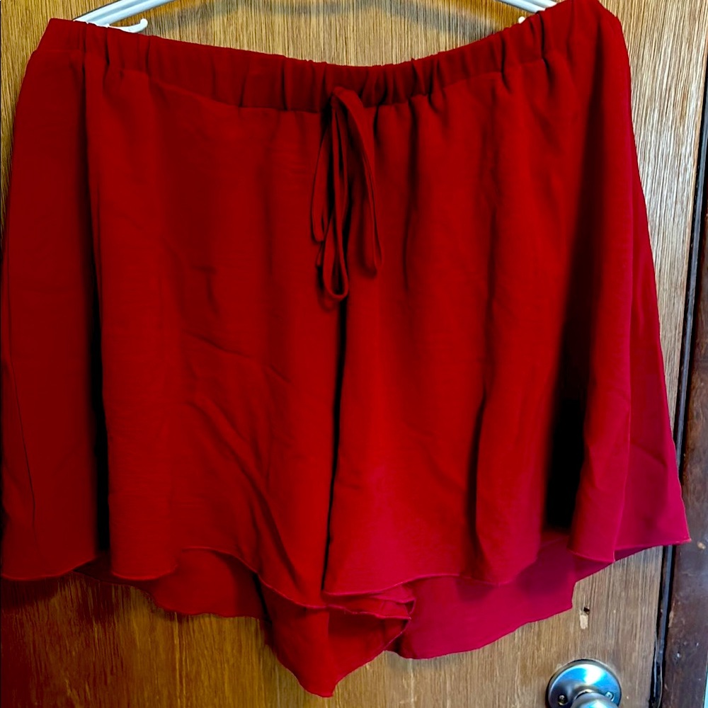 SHEIN Red Women's Shorts